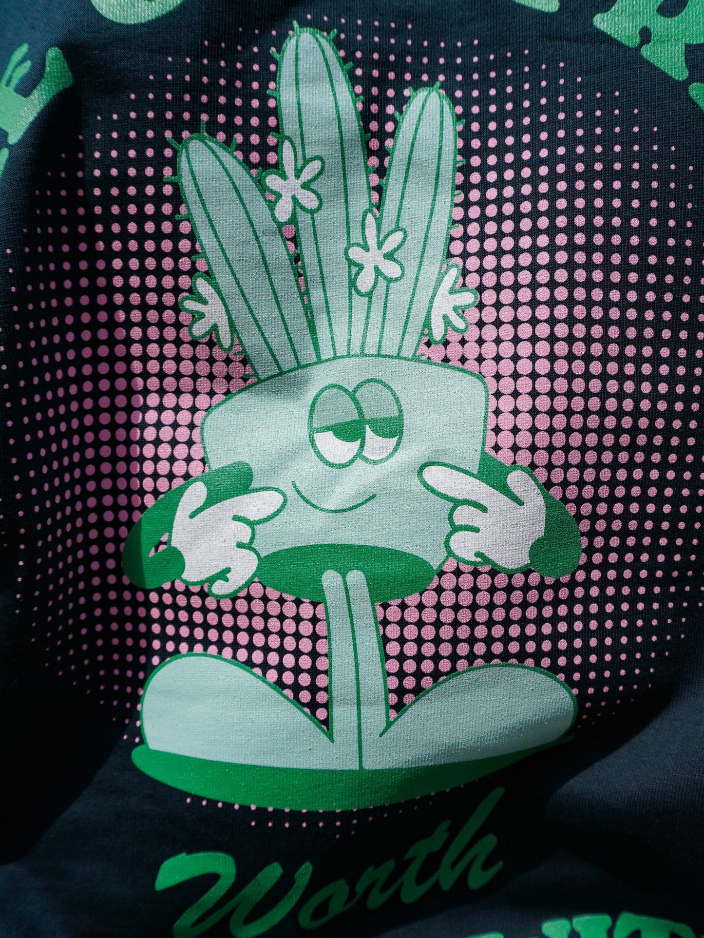 Forest Green T-Shirt "Only prick worth dealing with"