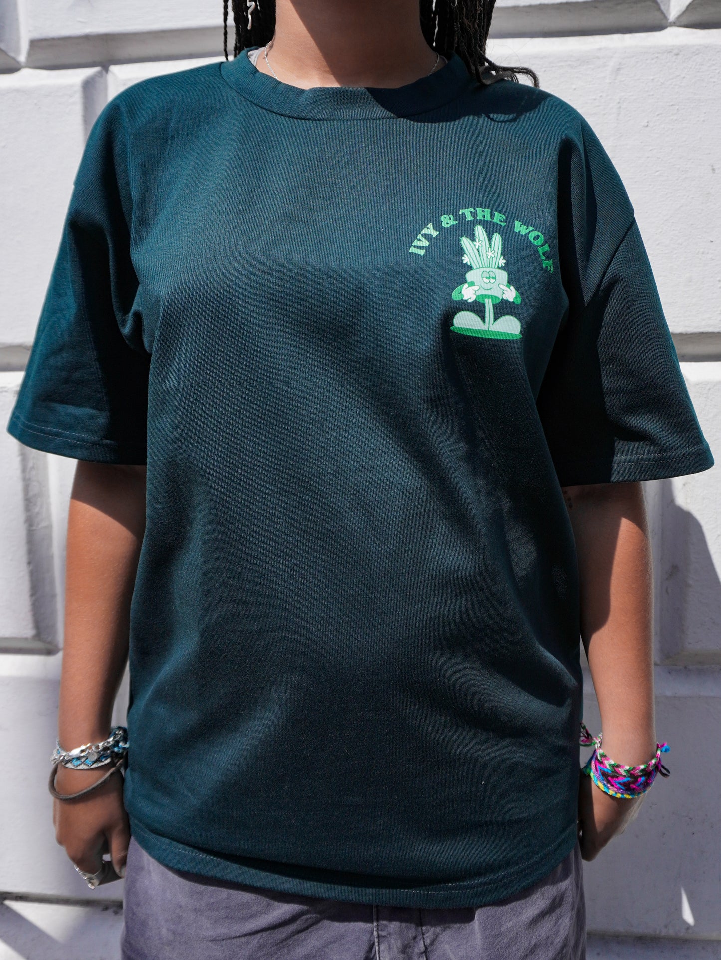 Forest Green T-Shirt "Only prick worth dealing with"