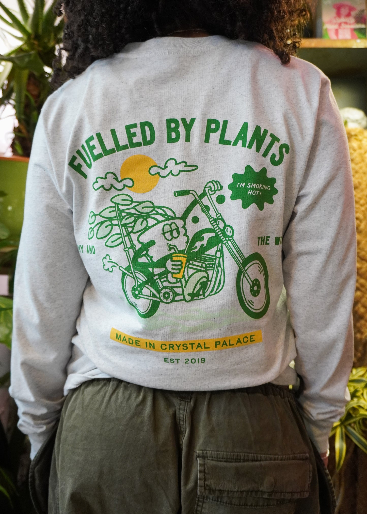 "Fuelled by Plants" Long-Sleeve